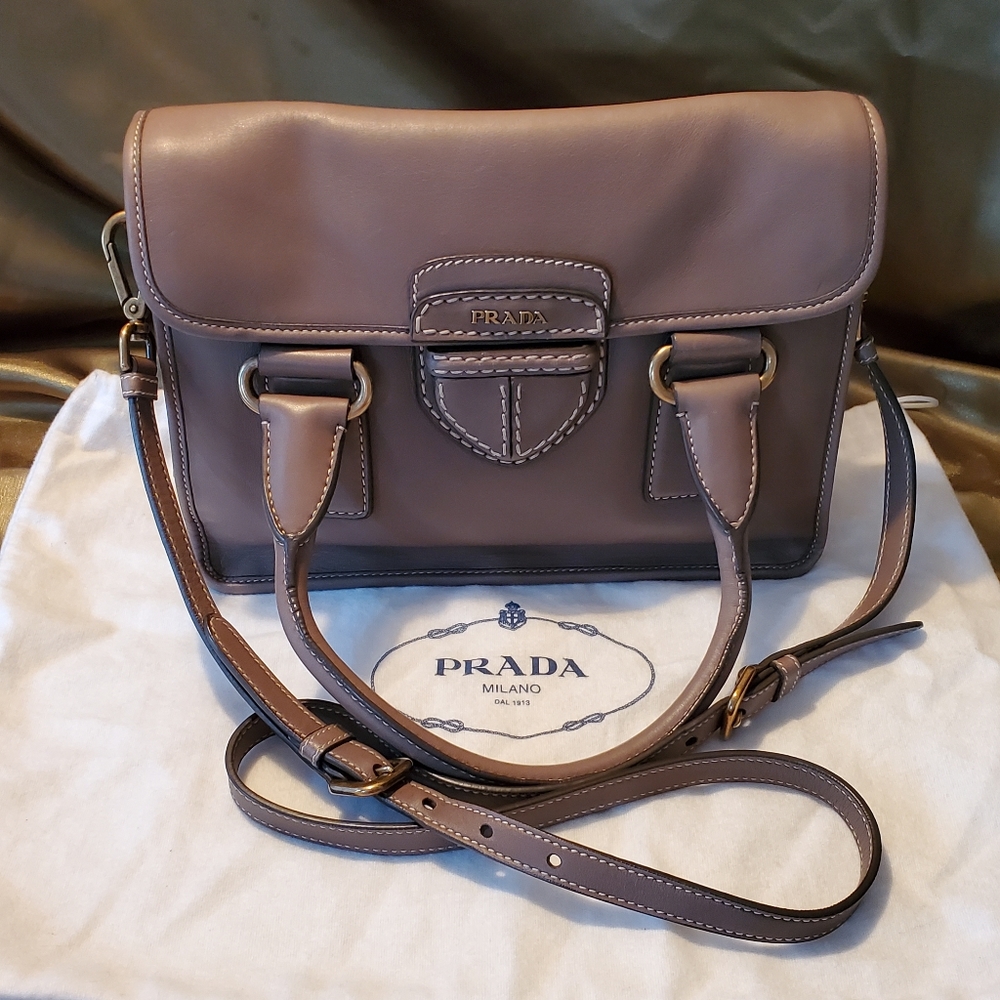 Prada Milano Calf Leather Bag
